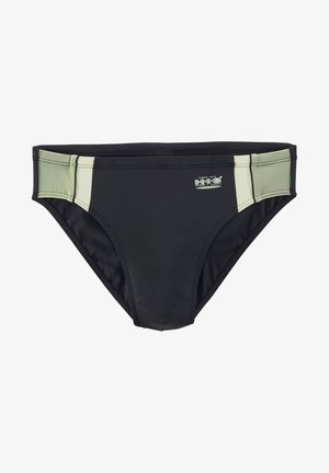 H.I.S, Badehose Slip - schwarz oliv
