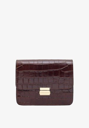 Cherry Paris Sac bandoulière - marrons croco