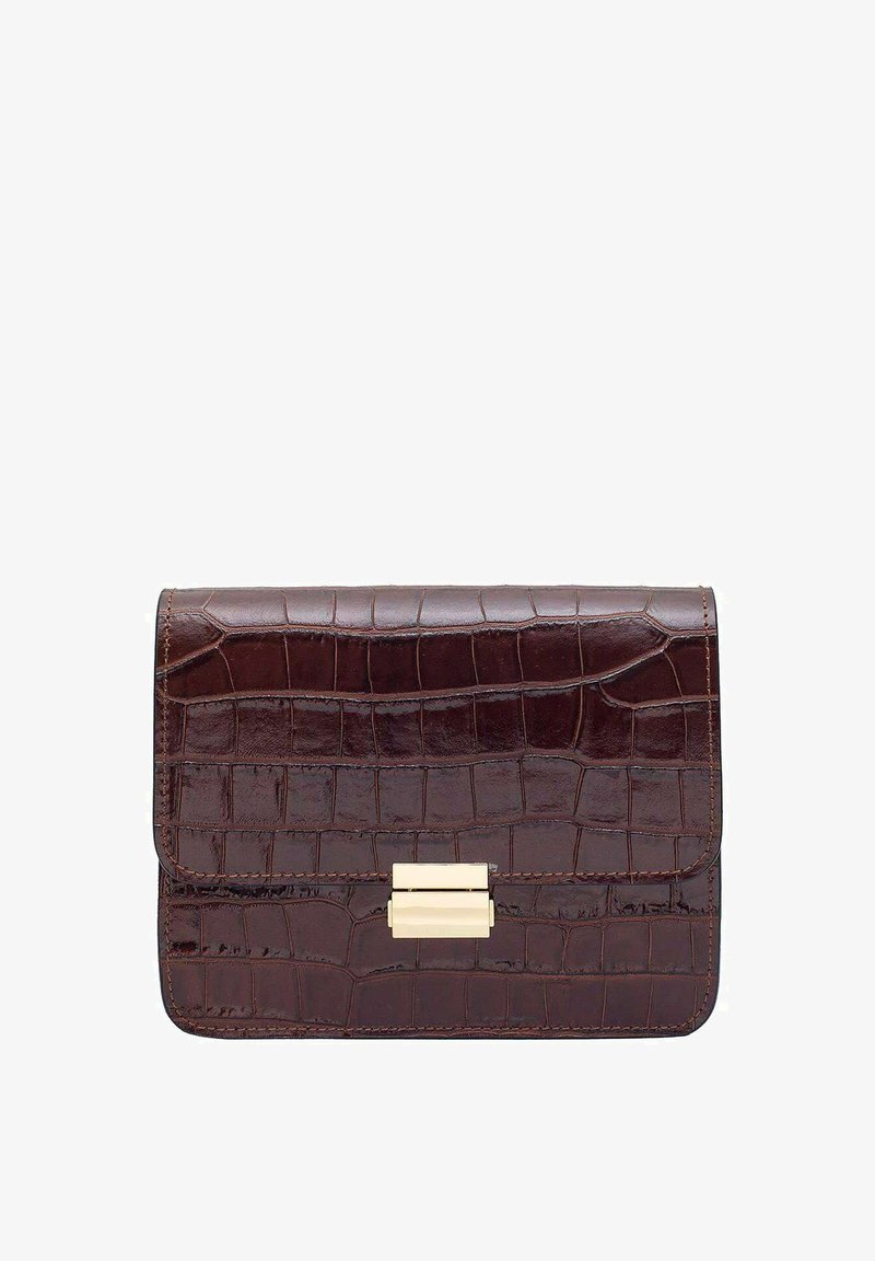 Cherry Paris Sac bandoulière - marrons croco