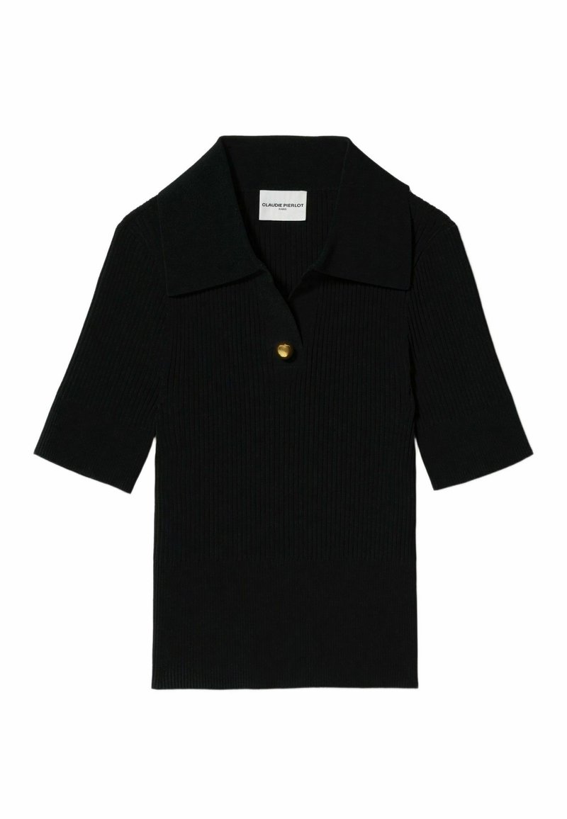 CLAUDIE PIERLOT Poloshirt zwart