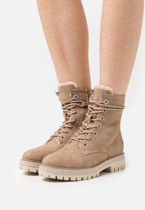 s.Oliver Nauhalliset nilkkurit - light brown