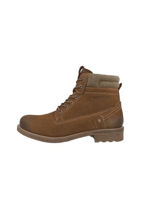 HILL HIGH - Lace-up ankle boots - chipmunk