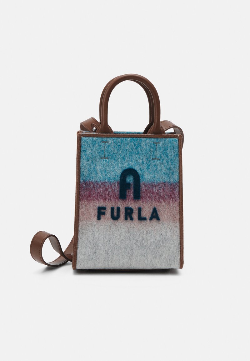 Furla OPPORTUNITY MINI TOTE Handbag marshmallow/cognac/multi