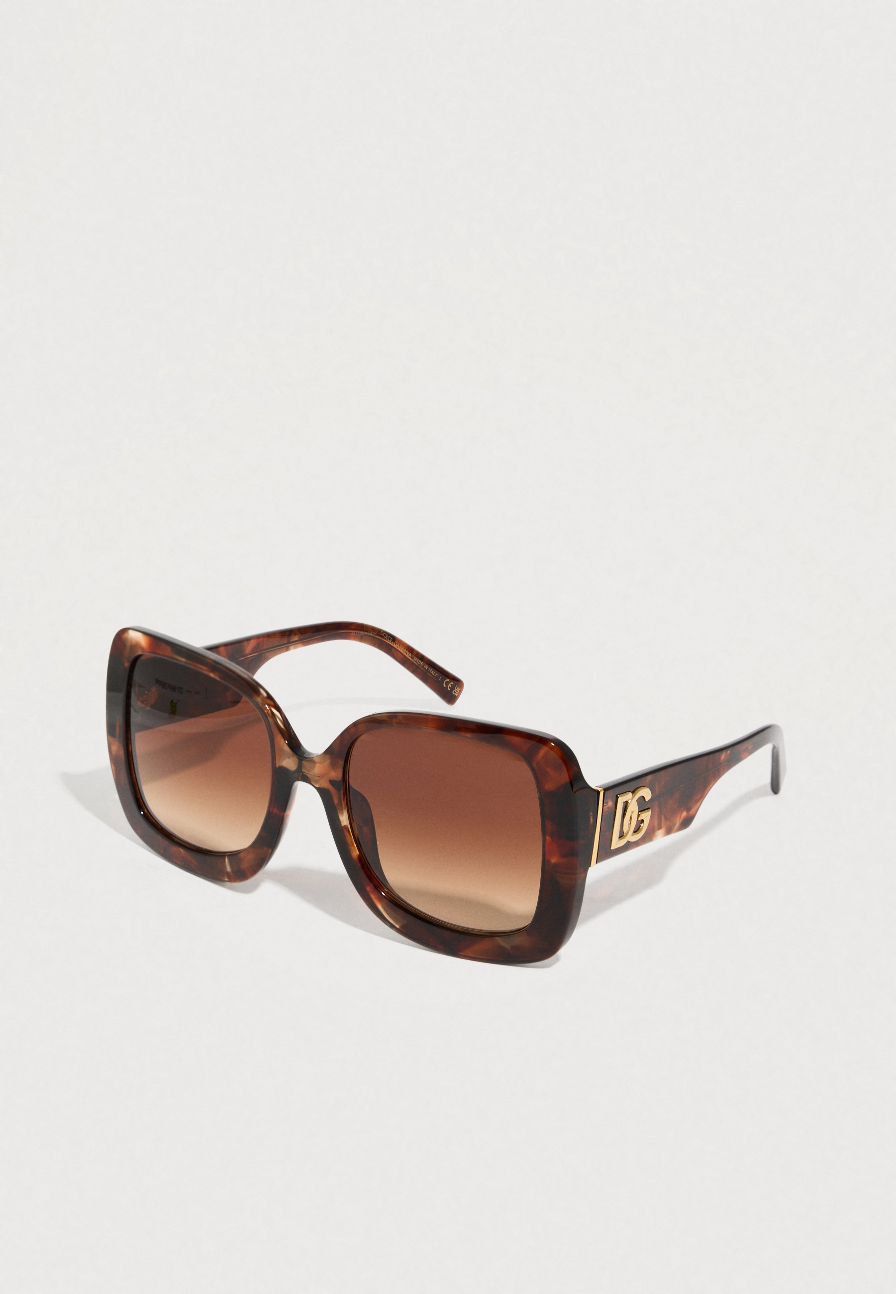 Dolce & Gabbana Tortoiseshell Frame Sunglasses with Brown Gradient Lenses Dolce & Gabbana DG4512 Sunglasses Red Havana/Brown Gradient main image 2
