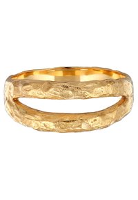 Ej vald, gold-coloured