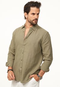 One Redox LANGARM - Hemd - olive