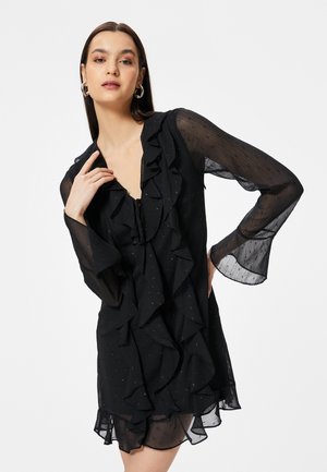 RUFFLE - Robe de soirée - black