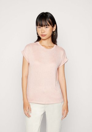 VMBRIANNA O-NECK BOO - T-shirt con stampa - misty rose /birch