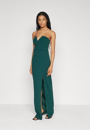 WAL G. MELONY V NECK MAXI - Pidulikud riided - forest green