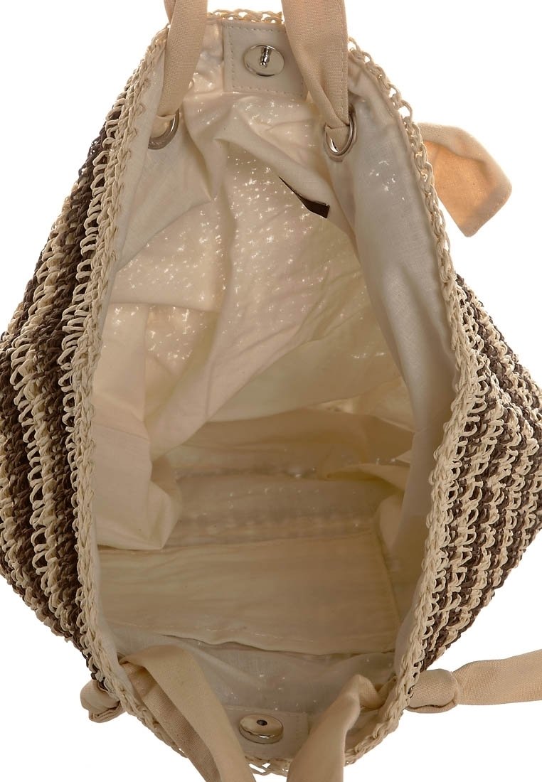 Pieces Shopping Bag dark brown/dunkelbraun (Pre-owned) Zalando