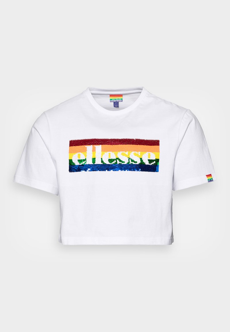 Ellesse T-shirt print wit