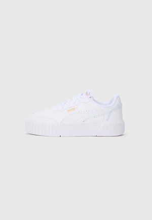 CARINA MIA UNISEX - Sneakers basse - white/gold-coloured