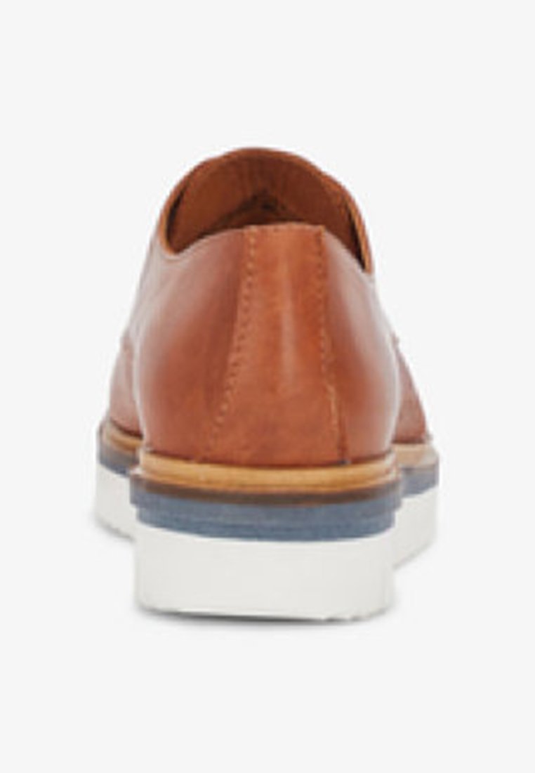 Bianco DERBY Casual snøresko cognac Zalando.no Bianco HERREN Snøresko cognac Zalando.no