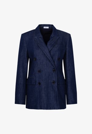 Seidensticker, REGULAR - CANVAS - Manteau court - dark blue