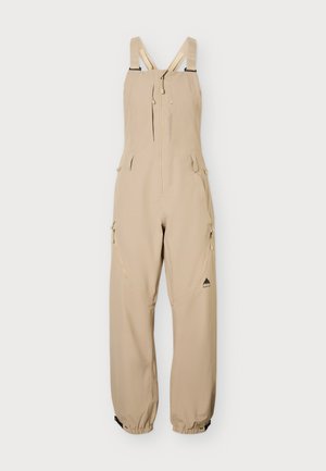 Burton, WOMENS RESERVE BIB  - Pantalons de snowboard - summit taupe