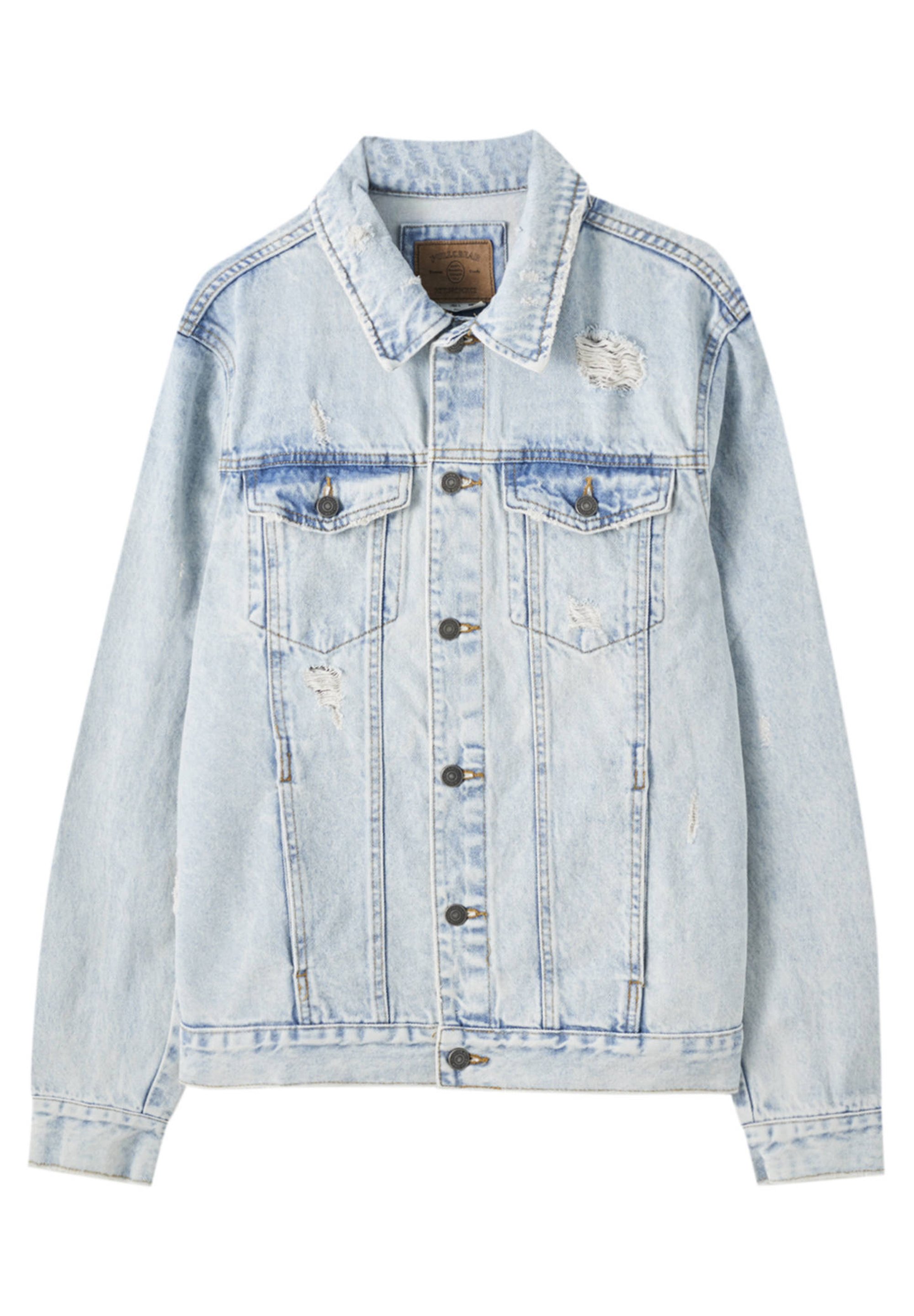 pull and bear veste en jean