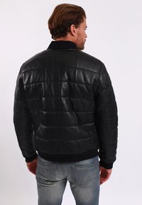 Lee Cooper Leren jas - black