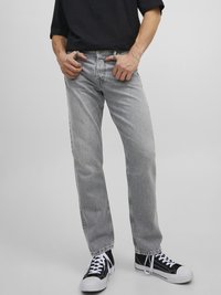 Jack & Jones - CHRIS ORIGINAL  - Straight leg -farkut - grey denim Pienoiskuva 1