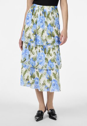 YAS YASTENSIA LONG SKIRT - Rakott szoknya - birch