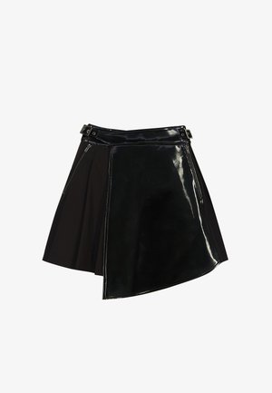 Koi Footwear, COPTIC FAUX LEATHER MINI SKIRT - Minijupe - black flame