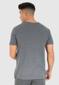 Smilodox KARRY 3ER PACK - T-shirts basic - anthrazit melange