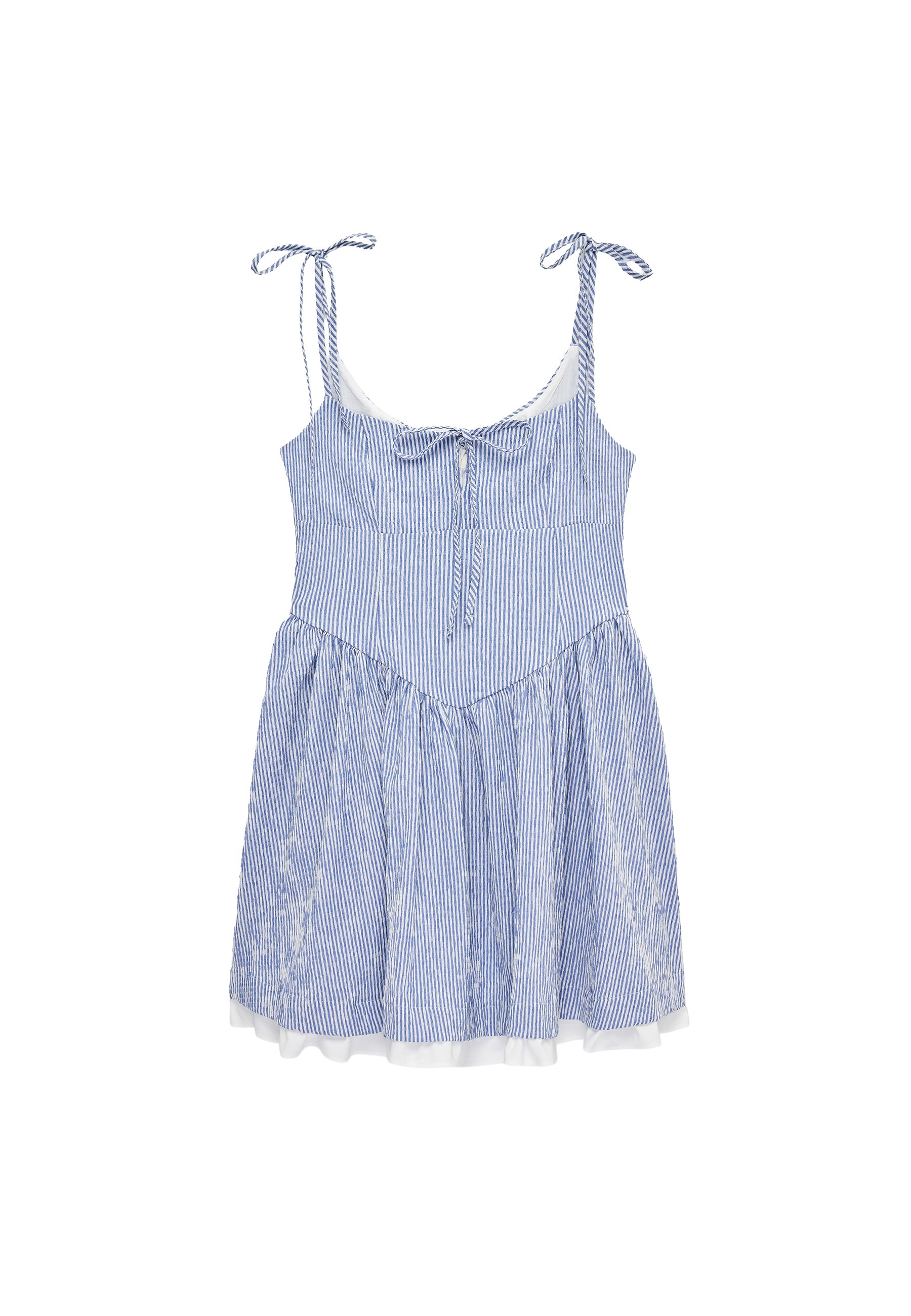 Koton MINI STRAP DRESS . - Day dress - blue - Zalando