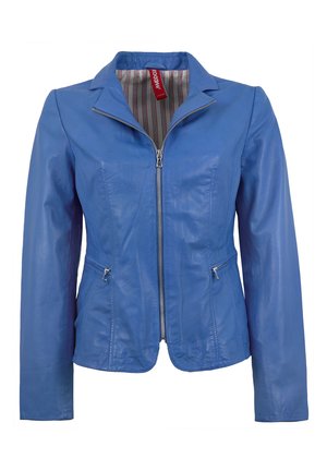 Mark Maddox INKA - Lederjacke - blau