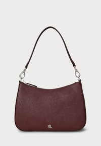 CROSSHATCH LEATHER MEDIUM DANNI BAG - Käsilaukku - dark garnet