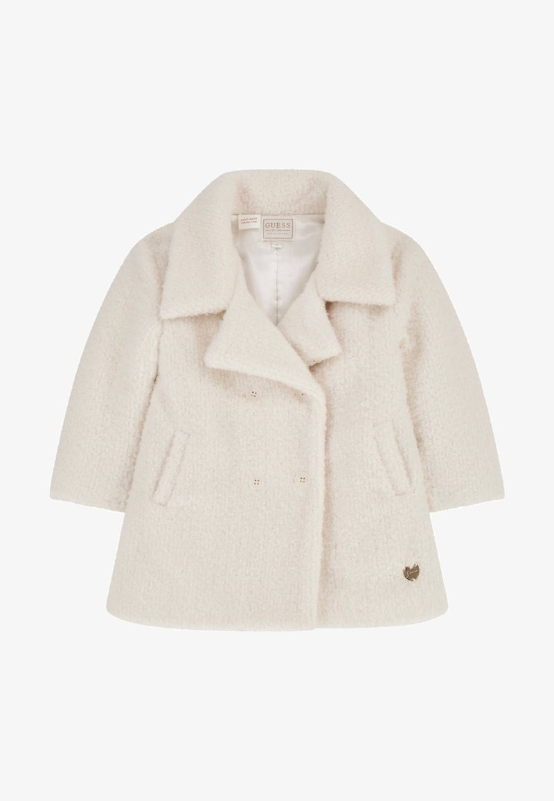 Guess SHERPA-STIL - Abrigo de invierno - weiß