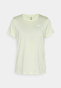 TECH TWIST - Bluză sport - retro green/white