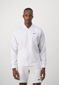 Nike Performance - Sportovní bunda - white/black Miniatura obrázku 1