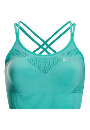 CEP, ULTRALIGHT SPORTS BRA SEAMLESS WOMEN - Light support sports bra - light blue