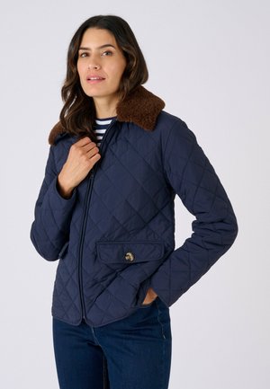 COL IMITATION AMOVIBLE  - Giacca da mezza stagione - navy