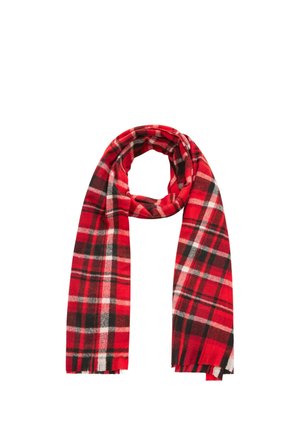 Terranova LEGGERA TARTAN - Sciarpa - rosso