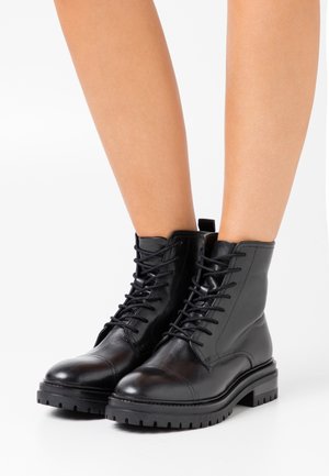 Zign by Zalando, Bottines à lacets - black