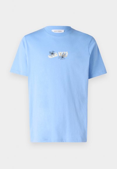 WOOD WOOD BOBBY FLOWERS - Triko s potiskem - cloudy
