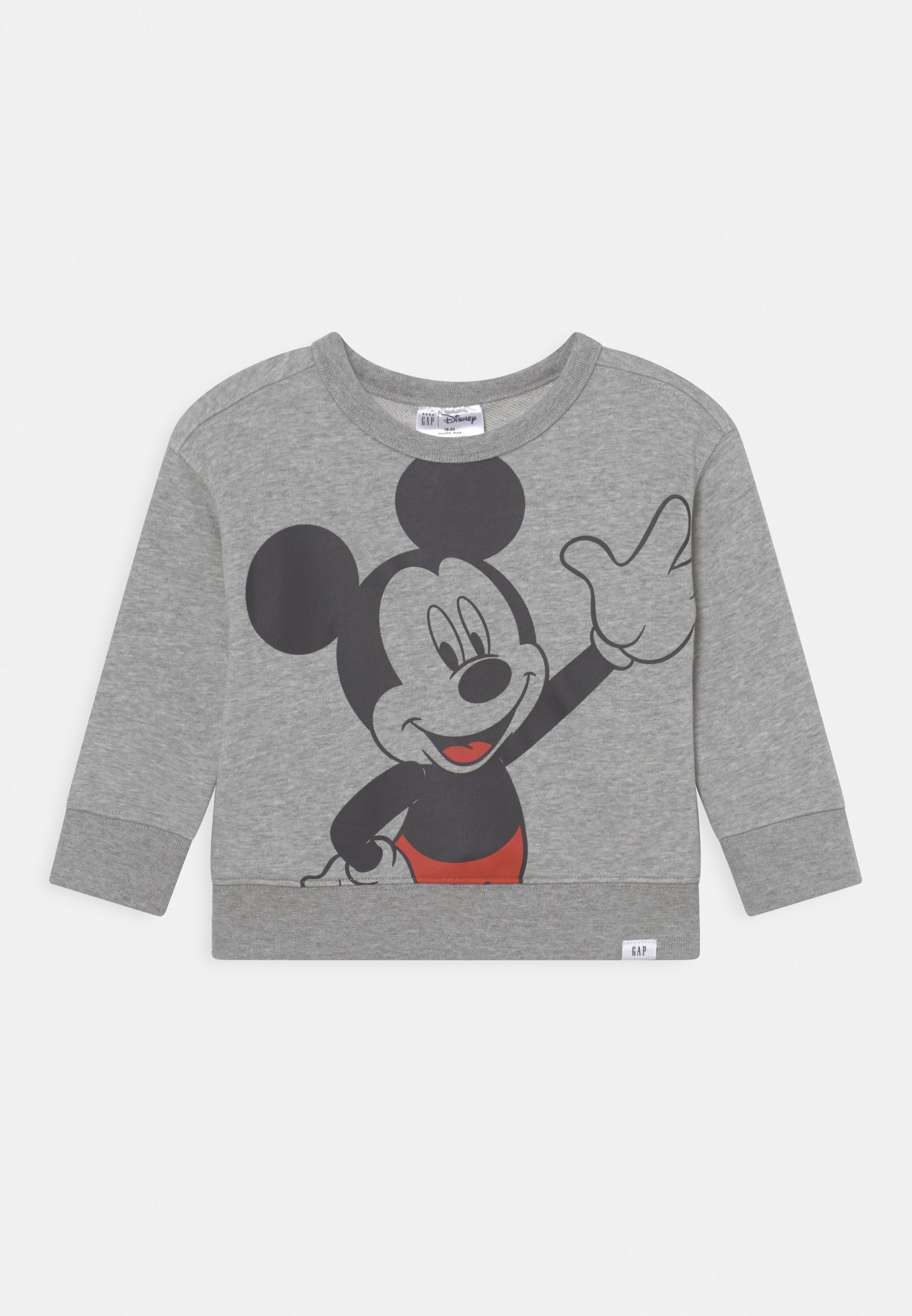 Gap Disney Donald Duck Crew Sweatshirt Light Heather Grey Mottled Grey Zalando Co Uk