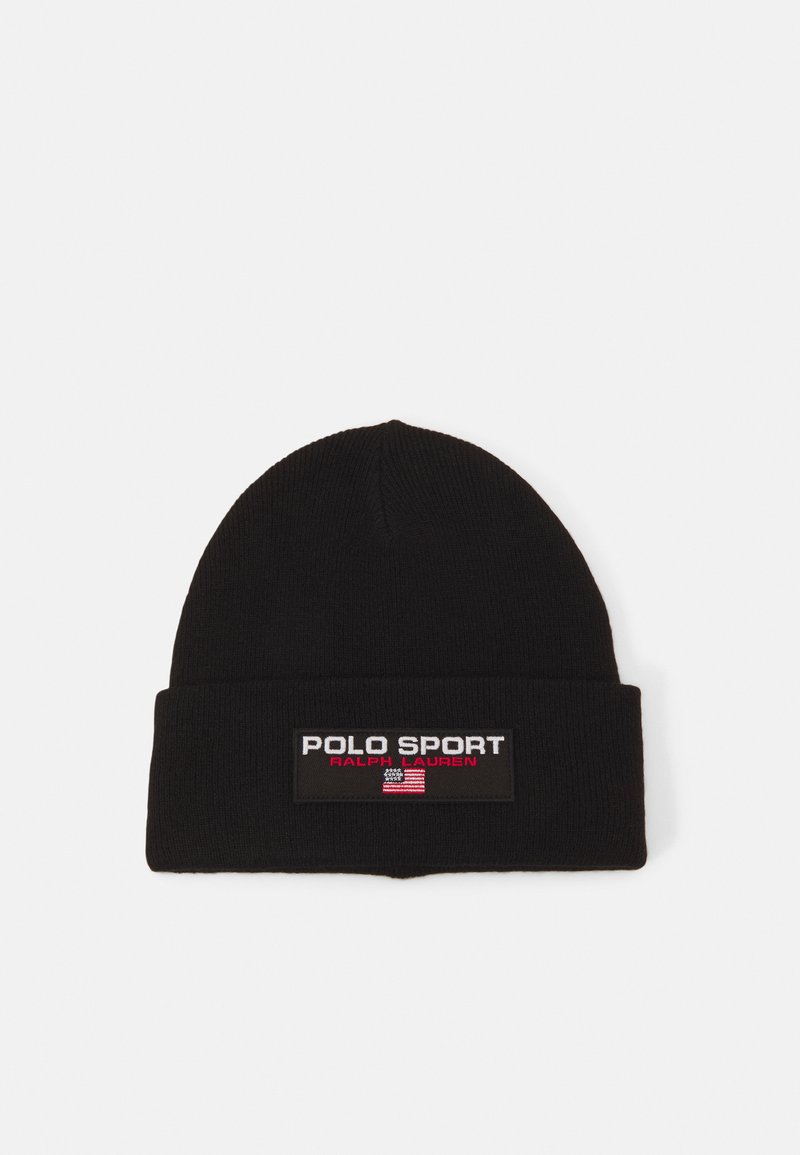 Polo Ralph Lauren BEANIE HAT COLD WEATHER UNISEX black/noir