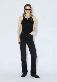 Dr.Denim MOXY STRAIGHT - Straight leg jeans - black mist