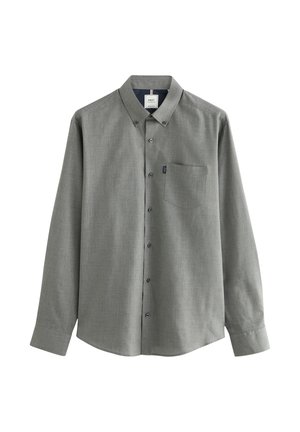 Next, BUTTON DOWN - REGULAR FIT - Pluus - grey marl