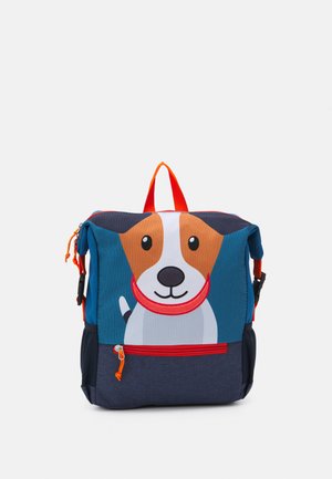 RECYCLED BACKPACK DOG UNISEX - Rygsække - navy blue