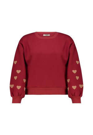 Sweatshirt - burgunderrot
