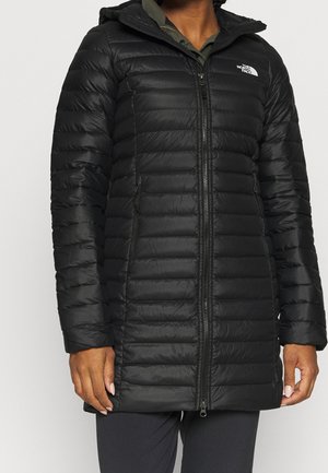 Abrigo de plumas - black