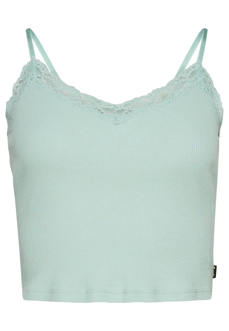 Superdry & Co Top koningsblauw gemêleerd Superdry & Co Top koningsblauw gemêleerd