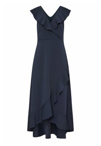 Long Tall Sally FRILL - Freizeitkleid - dark blue