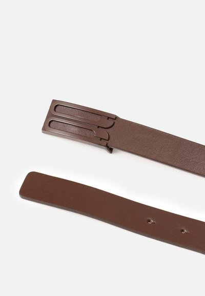 Victoria Beckham TONAL REGULAR FRAME BELT - Vöö - dark brown