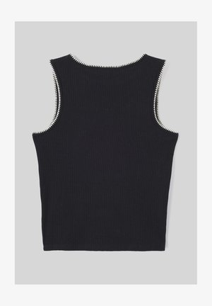 BZB SURPIQÛRES FANTAISIE - Débardeur - noir