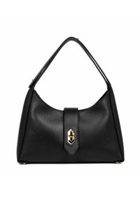 TOP DOUBLE - Handtas - noir in nude