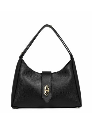 TOP DOUBLE - Sac à main - noir in nude