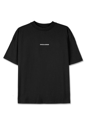 Pegador, BRACY HEAVY OVERSIZED TEE - Βασικό μπλουζάκι - black